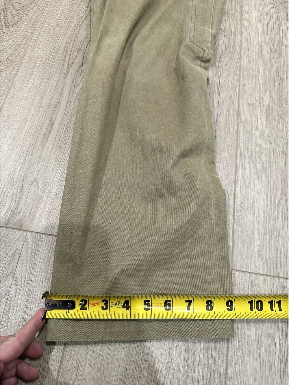 Freshjive Mens 30x29 Khaki Cargo Pants Vintage 1990s Skater Thrasher Gear